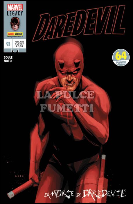 DEVIL E I CAVALIERI MARVEL #    93 - DAREDEVIL - MARVEL LEGACY